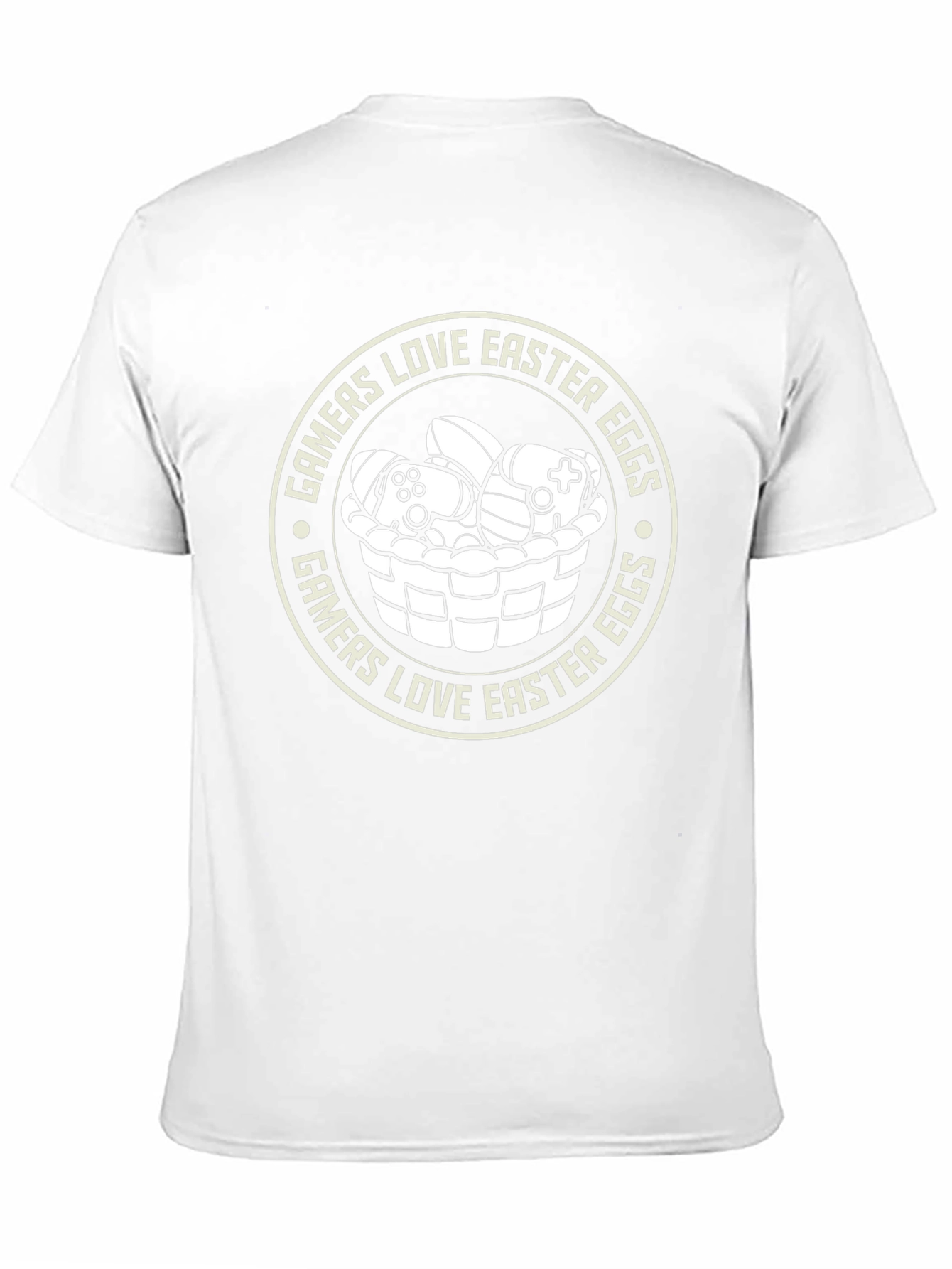 Gamers Love Easter Eggs Black T-Shirt