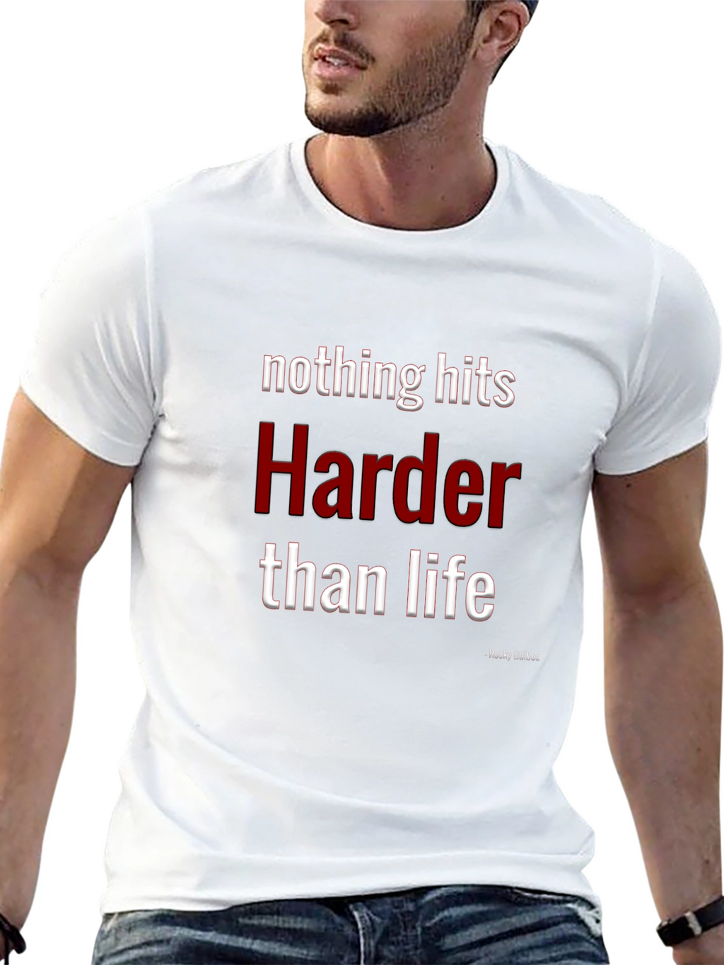 Nothing Hits Harder Than Life T-Shirt