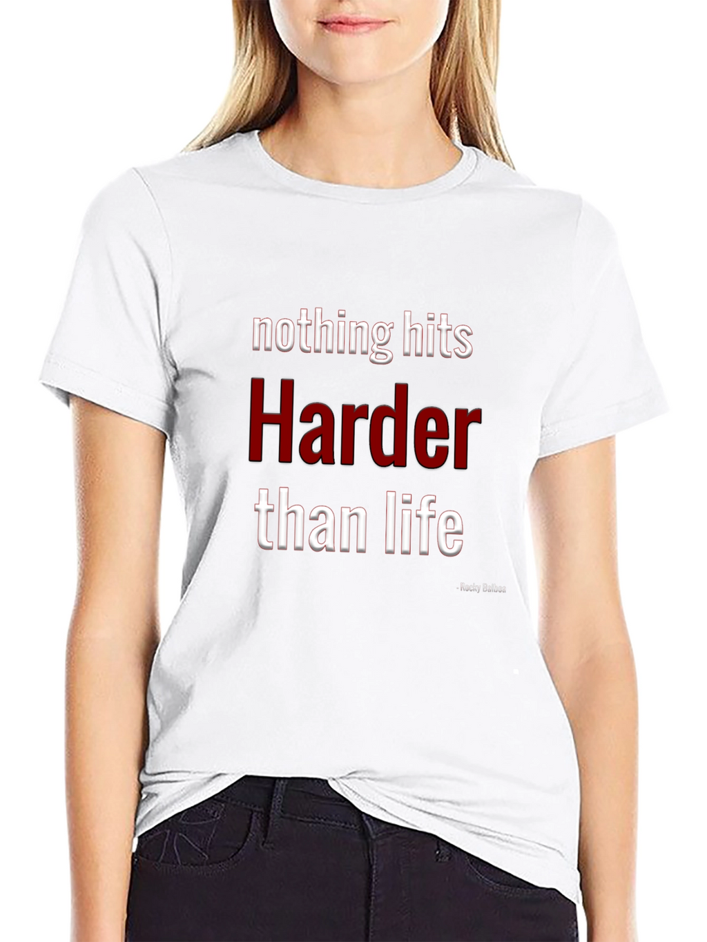 Nothing Hits Harder Than Life T-Shirt