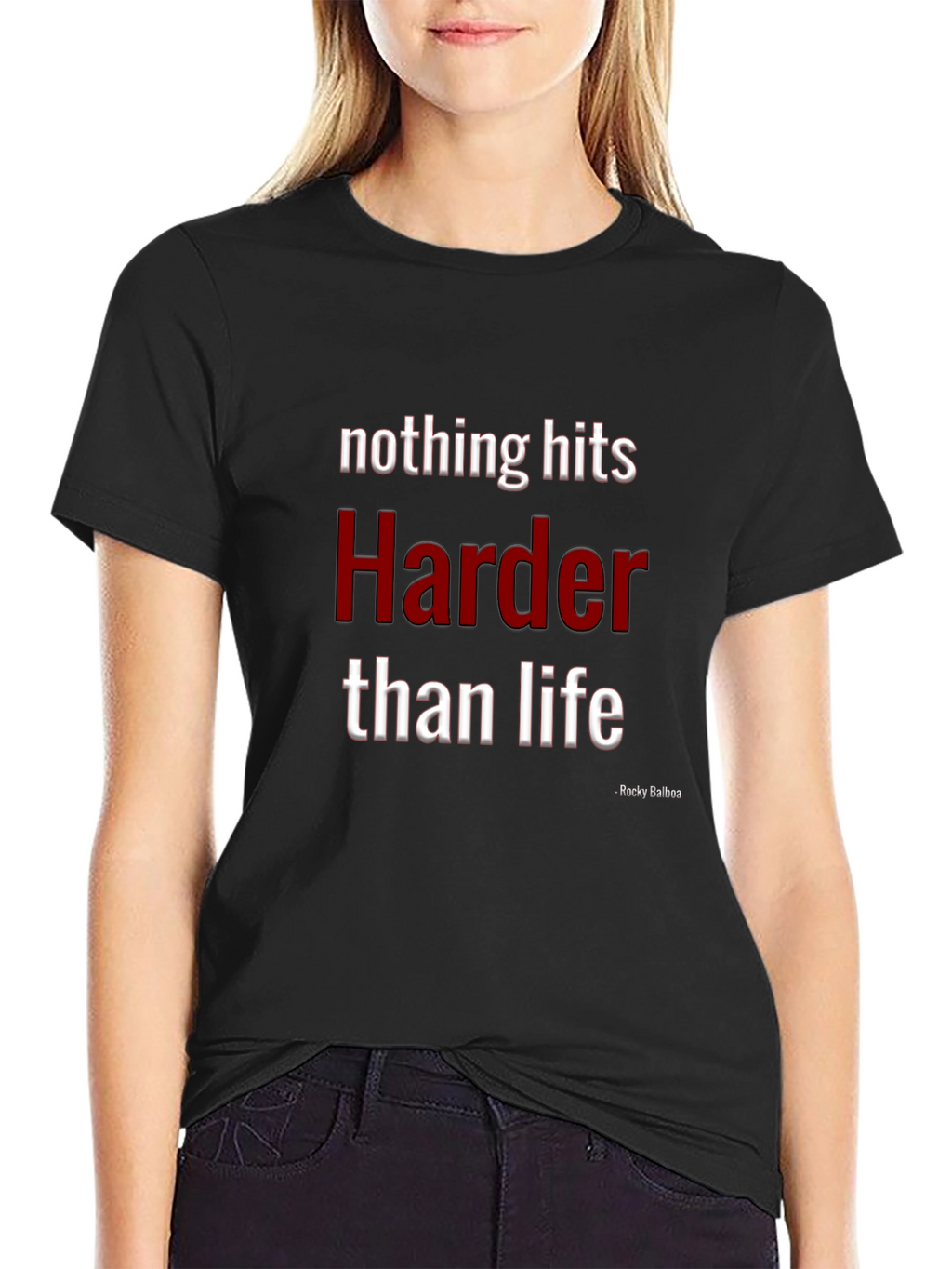 Nothing Hits Harder Than Life T-Shirt