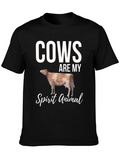 Cows Are My Spirit Animal T-Shirt