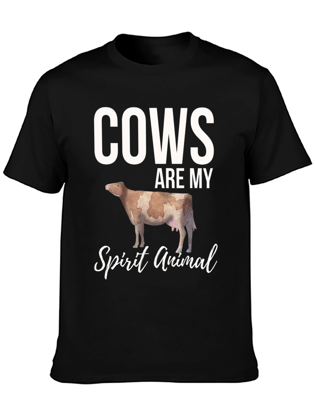 Cows Are My Spirit Animal T-Shirt