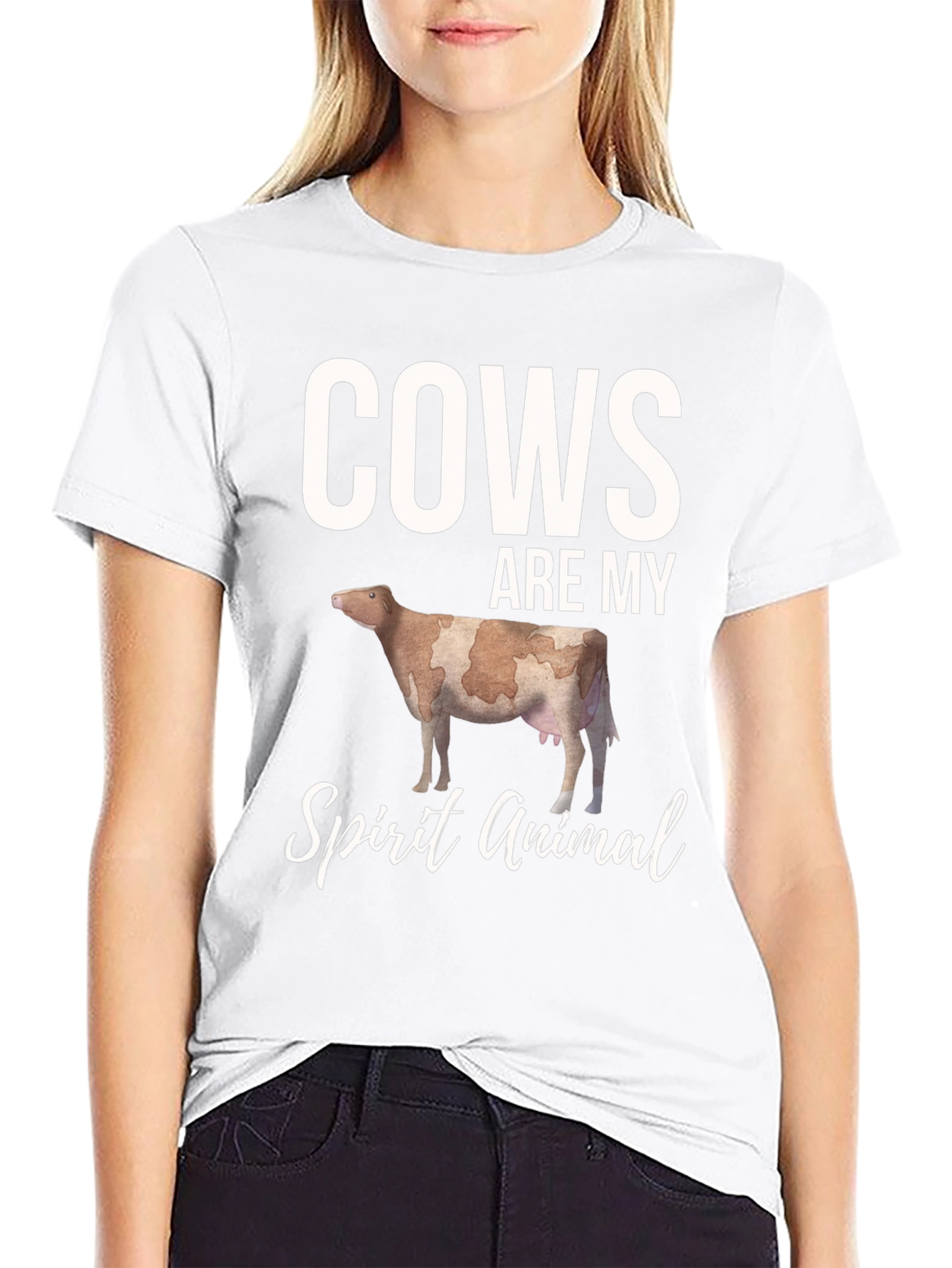 Cows Are My Spirit Animal T-Shirt