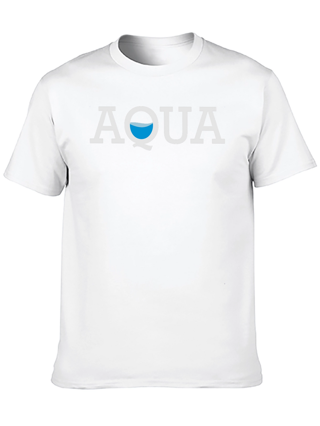 Aqua Graphic Tee - Stylish Black T-Shirt