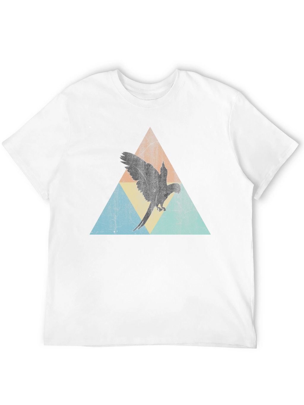 Retro Parrot Triangle Tee