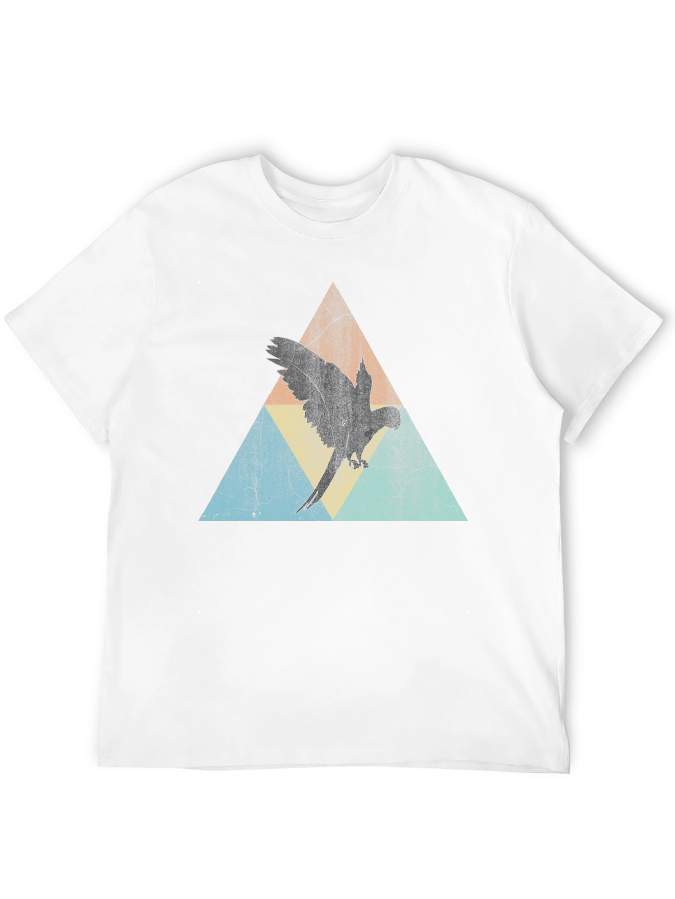 Retro Parrot Triangle Tee