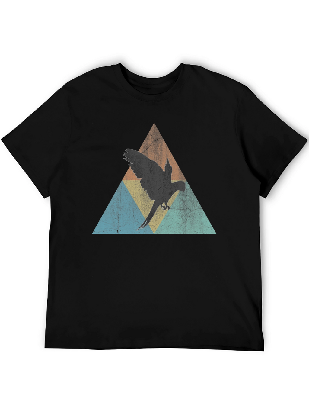 Retro Parrot Triangle Tee
