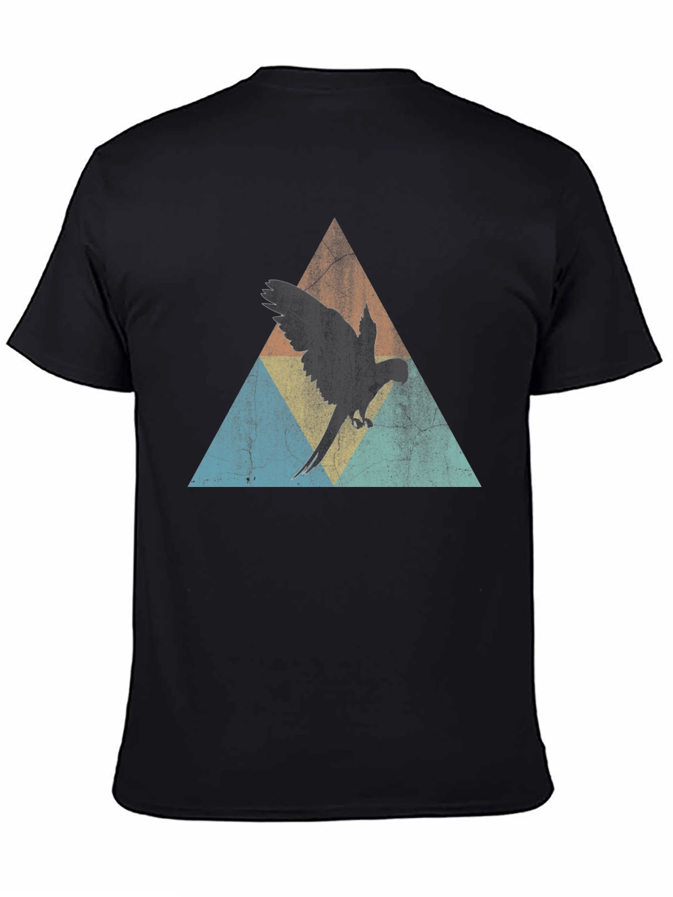 Retro Parrot Triangle Tee