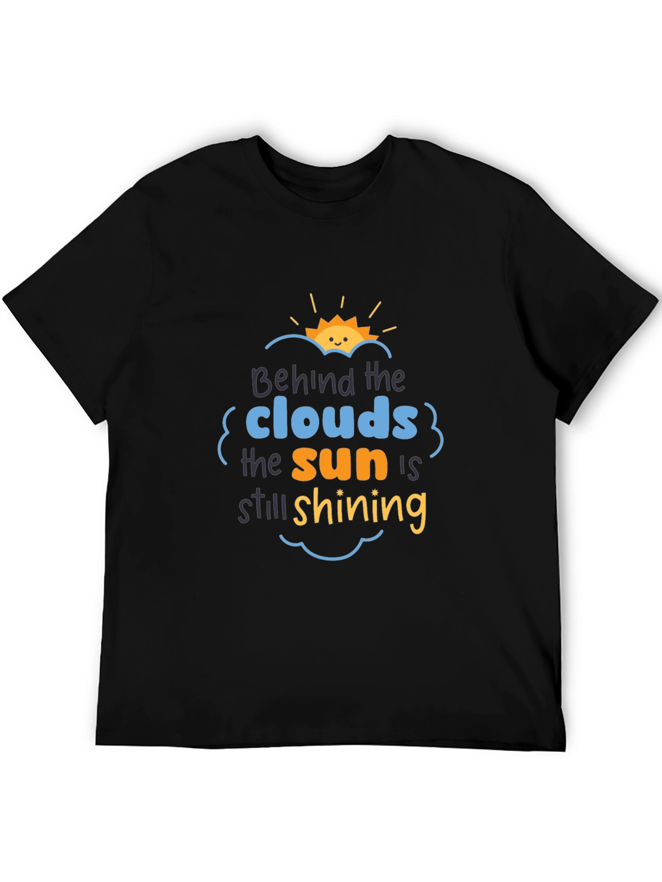 Inspirational Behind the Clouds Graphic Tee