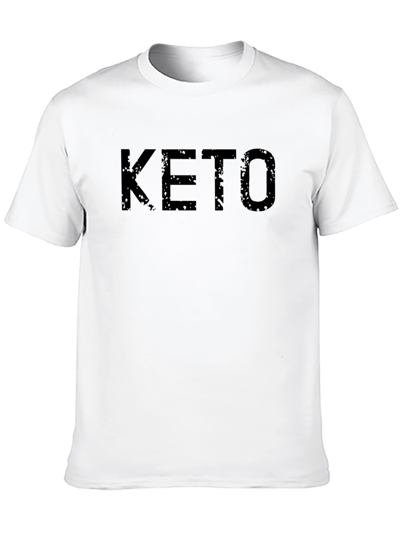 Keto Diet T-Shirt - Distressed Graphic Tee