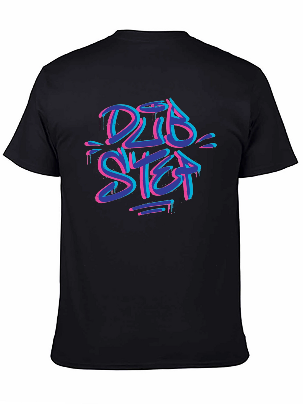 Dubstep Graffiti Graphic T-Shirt - Cool Streetwear Tee