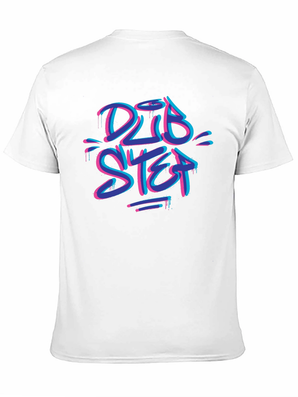 Dubstep Graffiti Graphic T-Shirt - Cool Streetwear Tee