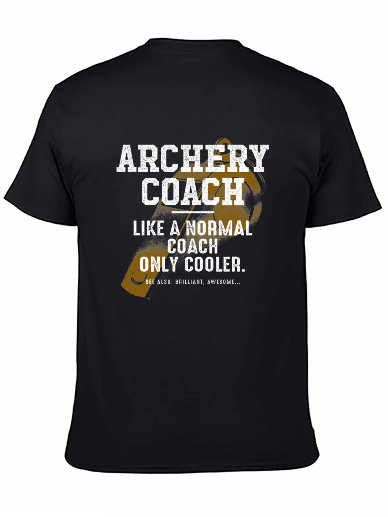 Archery Coach T-Shirt - Like a Normal Coach Only Cooler!