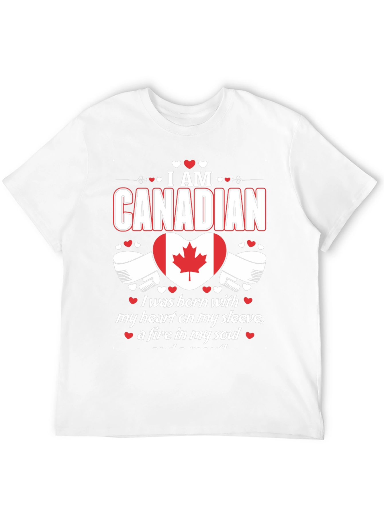 I Am Canadian Graphic Tee
