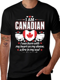I Am Canadian Graphic Tee