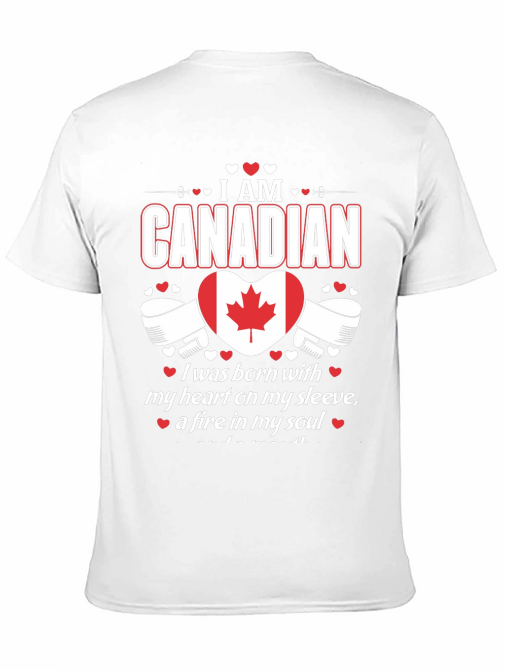 I Am Canadian Graphic Tee