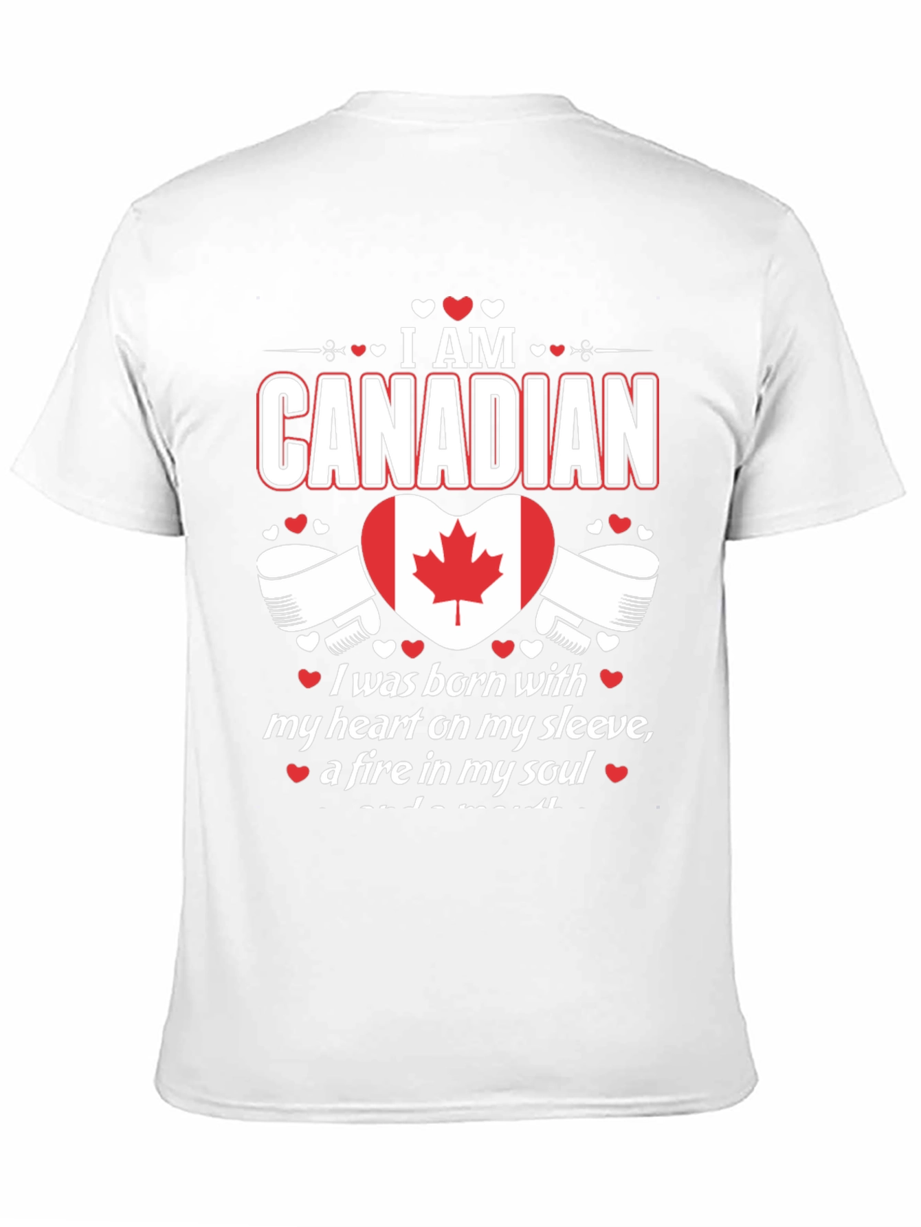 I Am Canadian Graphic Tee