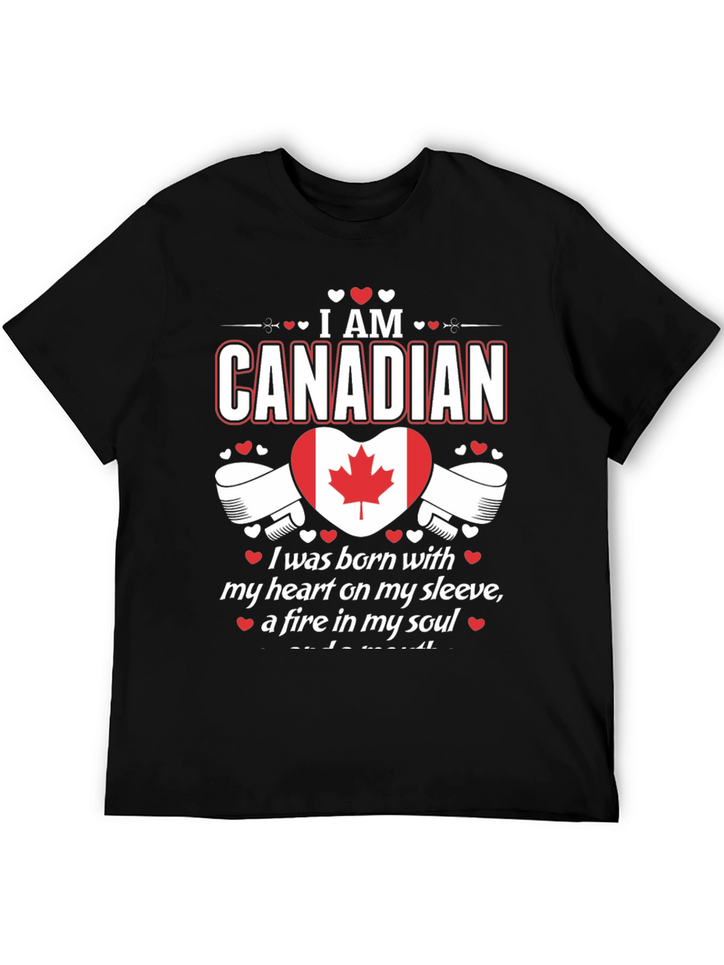 I Am Canadian Graphic Tee