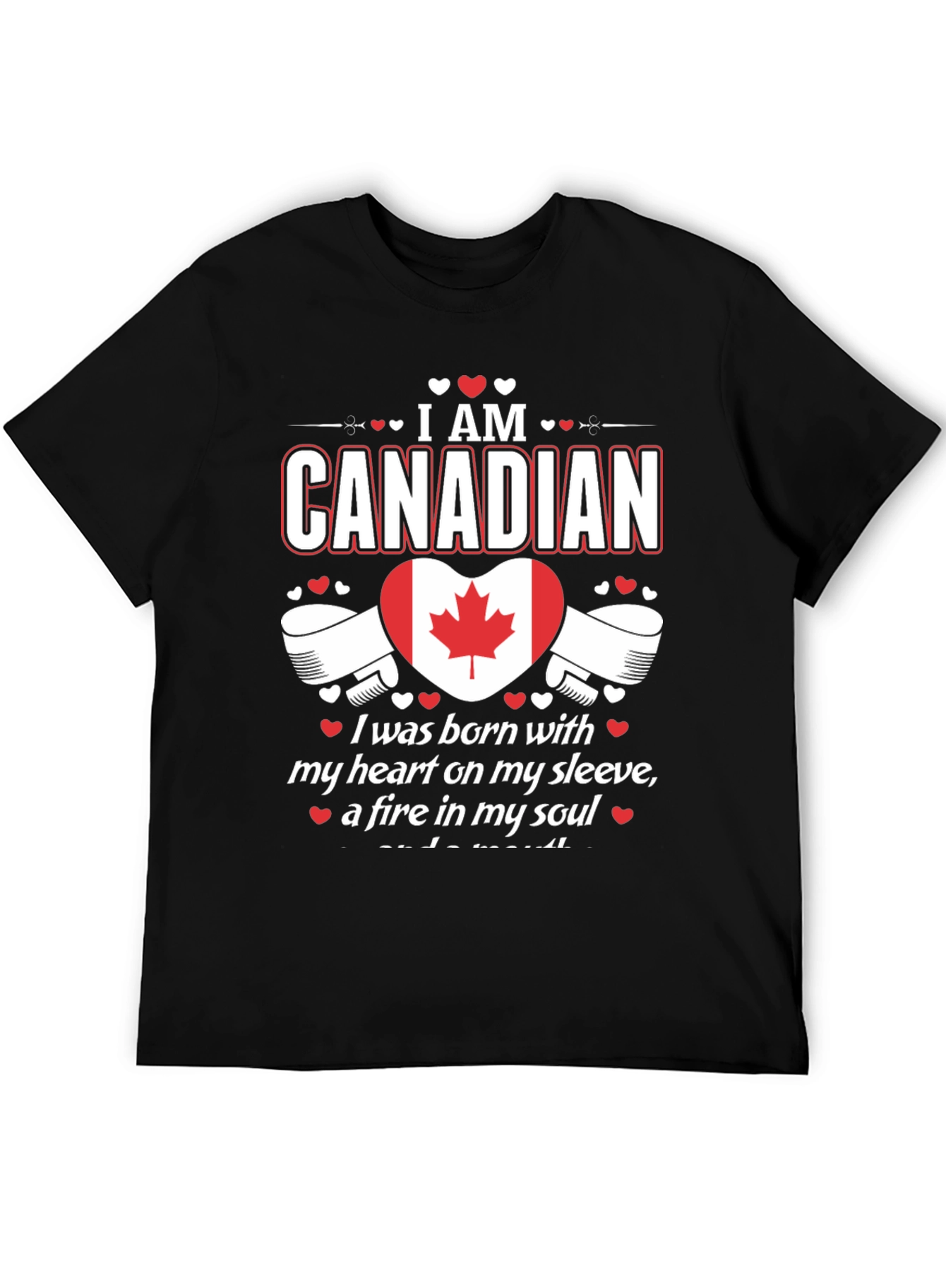 I Am Canadian Graphic Tee