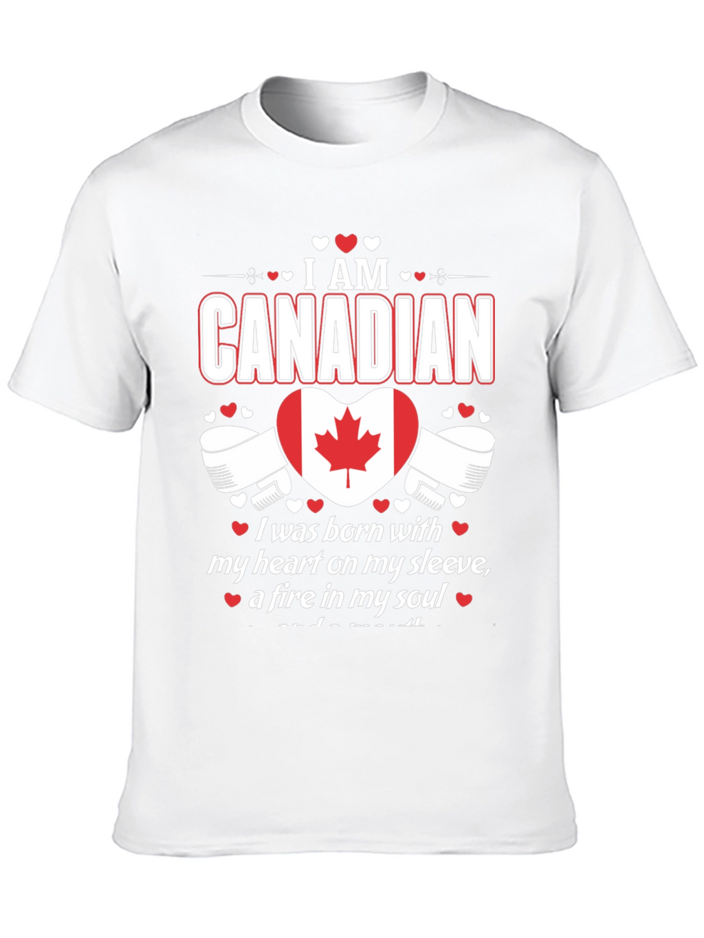 I Am Canadian Graphic Tee