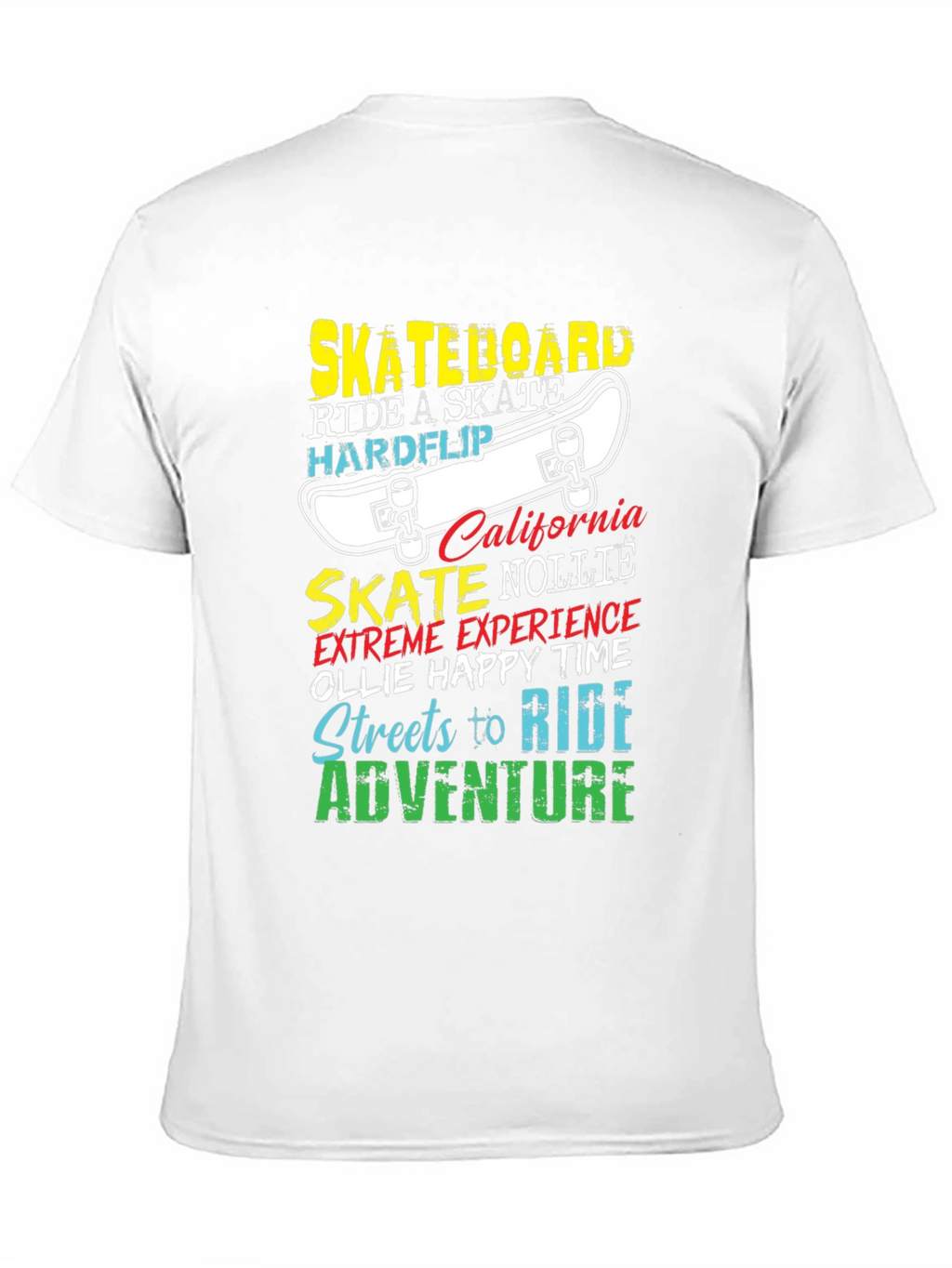 Skateboard Graphic T-Shirt - Ride in Style!