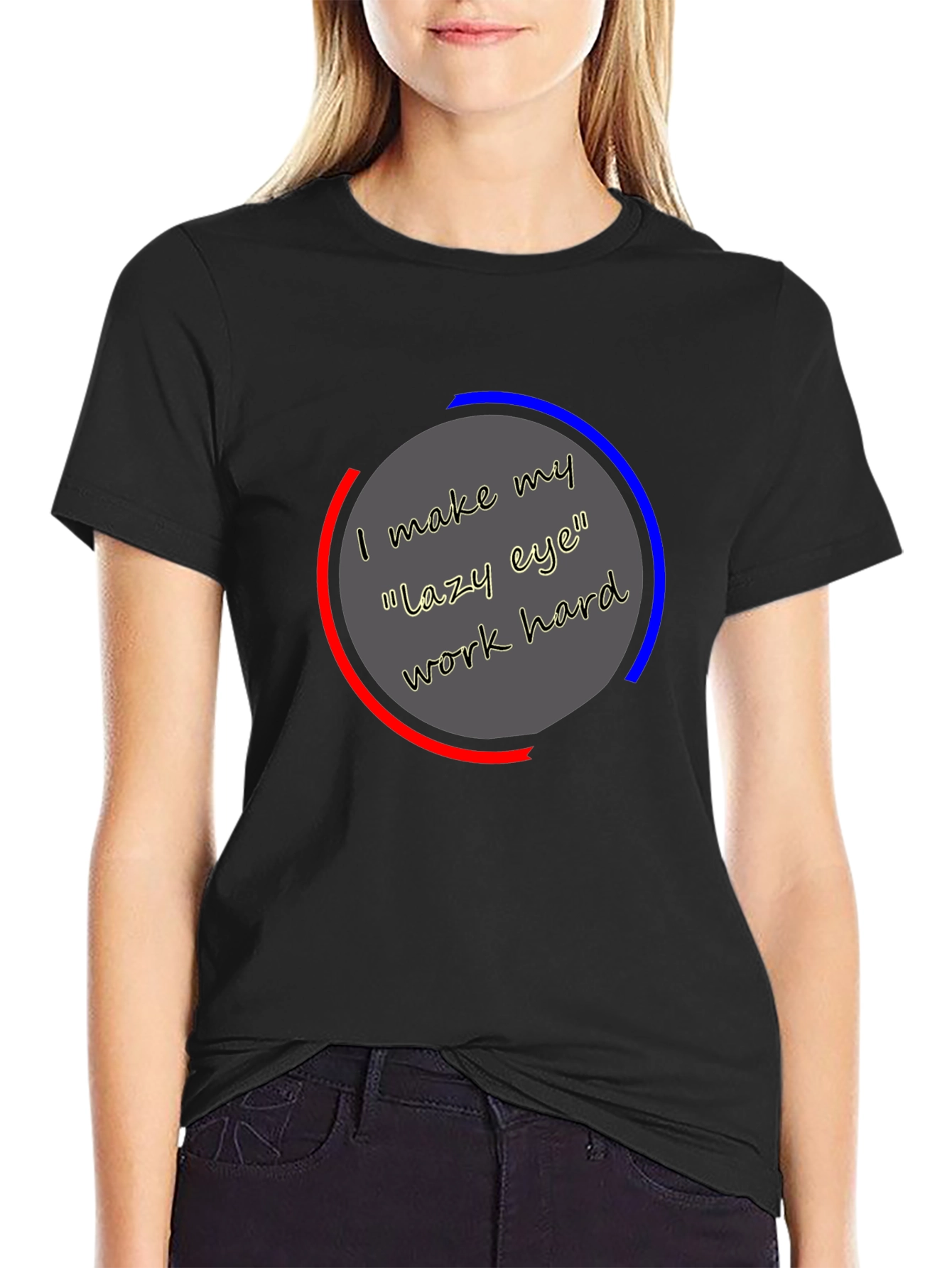 Eye Work Hard Graphic Tee