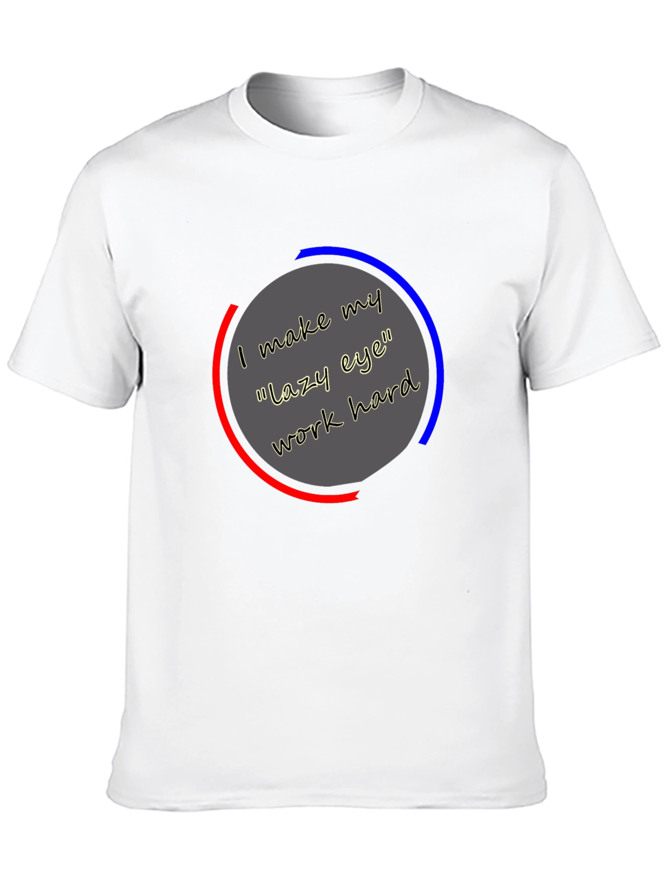 Eye Work Hard Graphic Tee