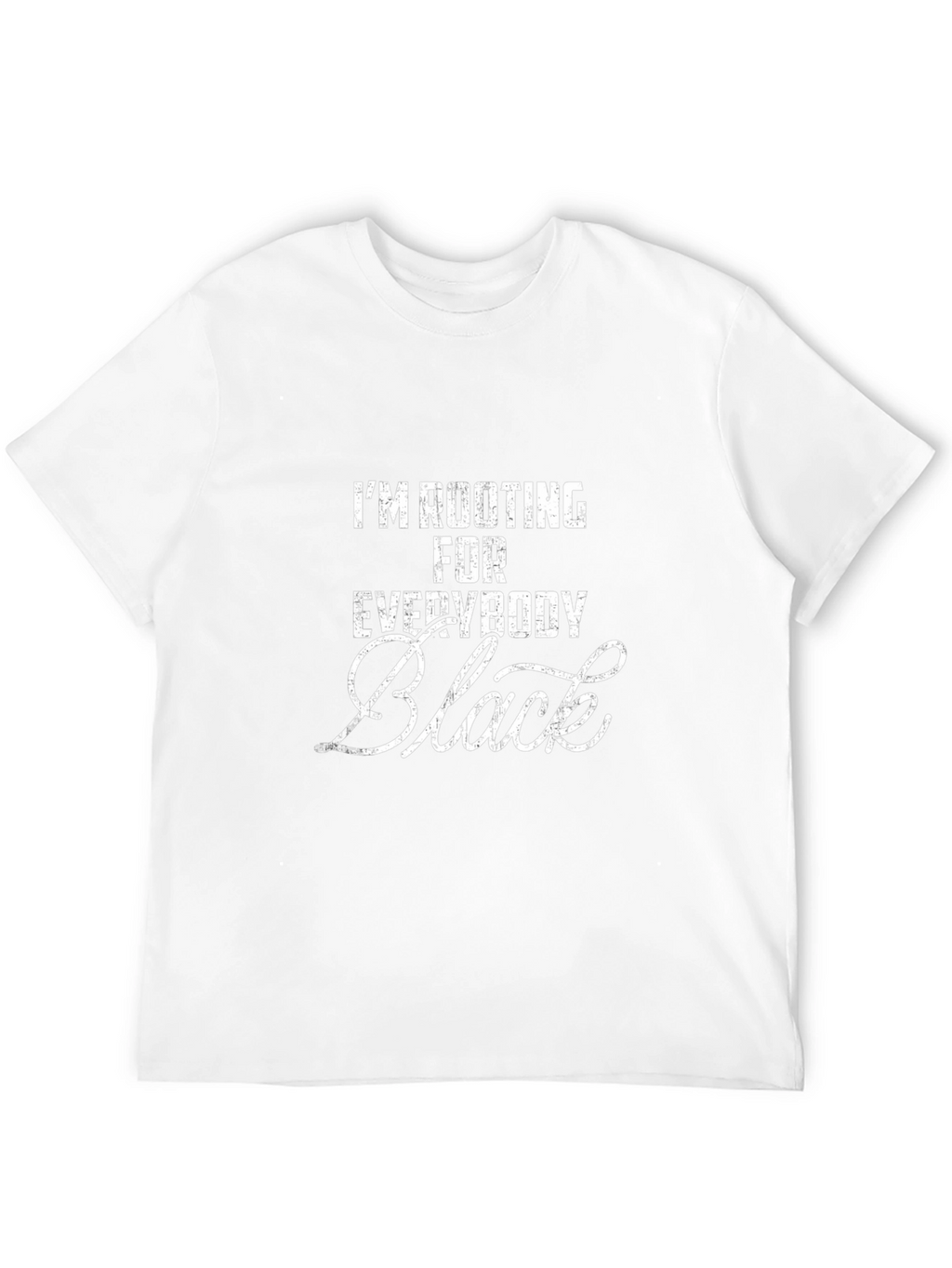 Im Rooting For Everybody Black Graphic Tee
