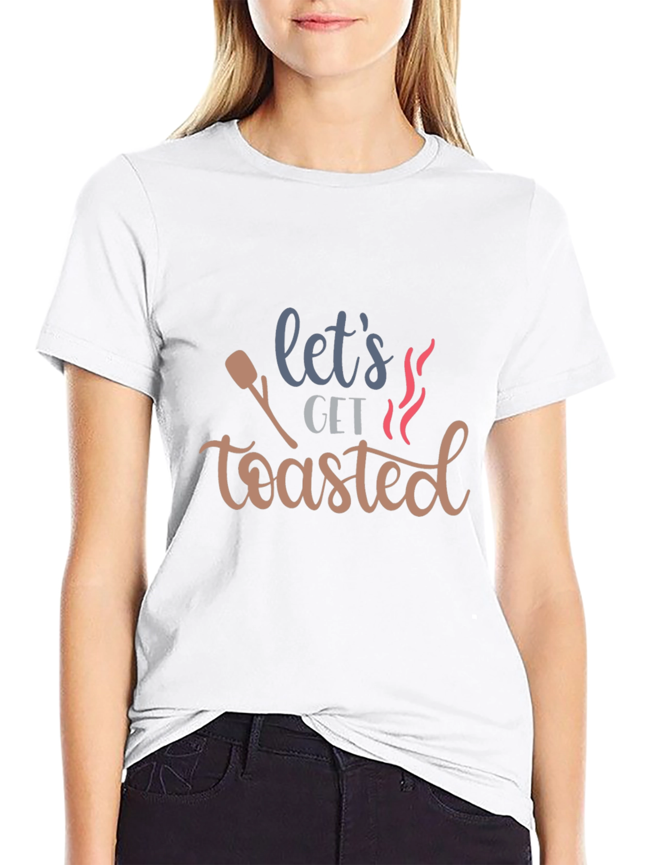 Lets Get Toasted Graphic T-Shirt