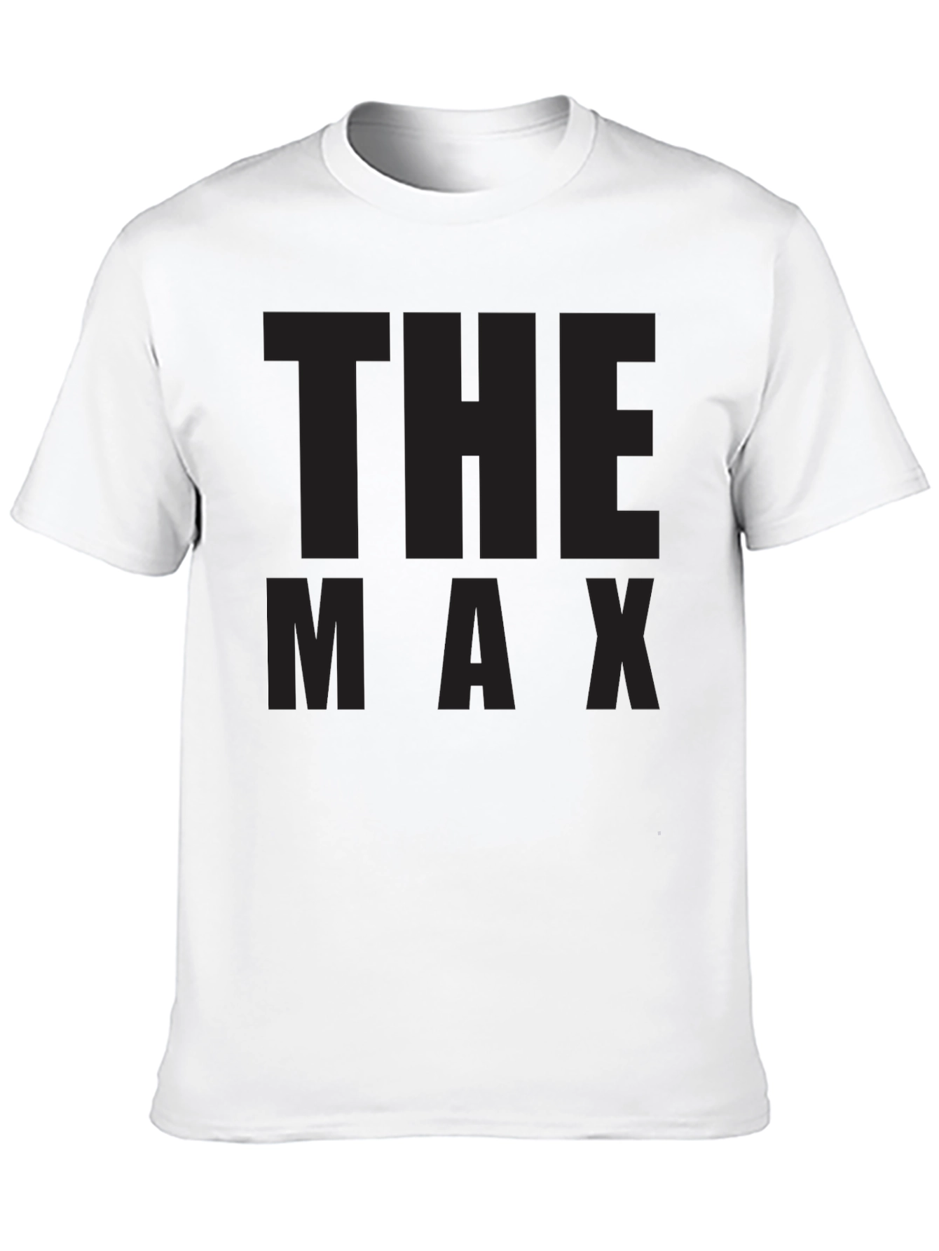 The Max Black Graphic Tee - Classic Fit