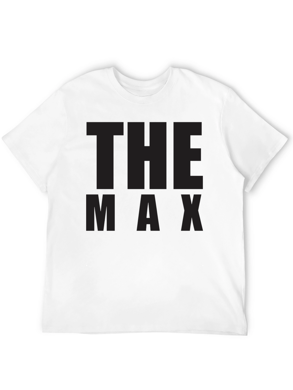 The Max Black Graphic Tee - Classic Fit