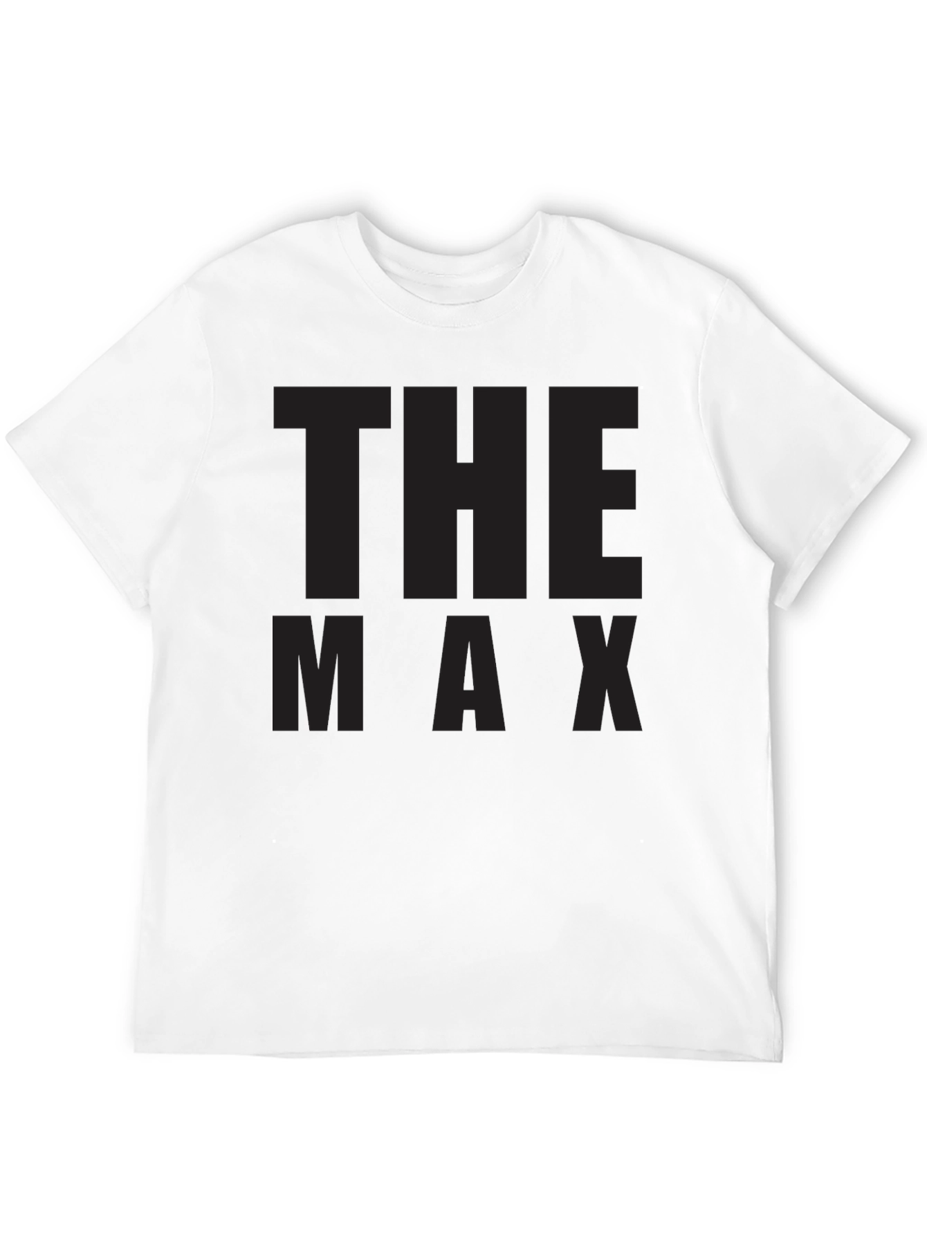 The Max Black Graphic Tee - Classic Fit