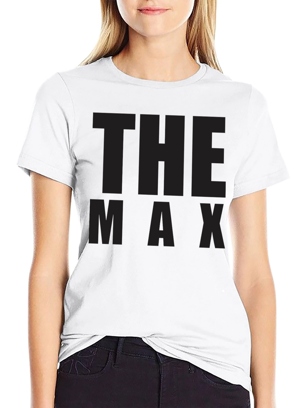 The Max Black Graphic Tee - Classic Fit
