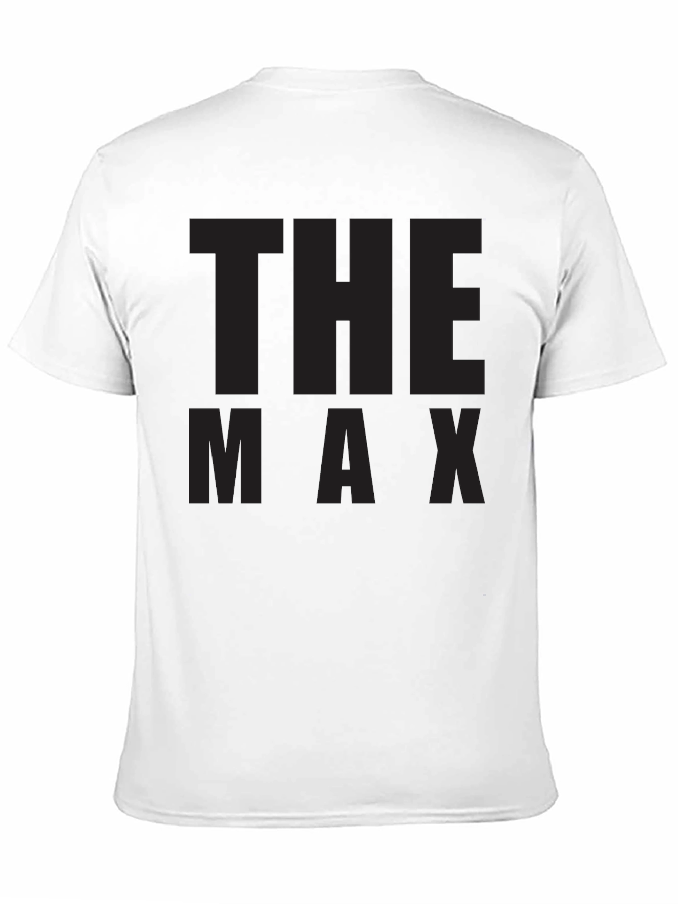 The Max Black Graphic Tee - Classic Fit