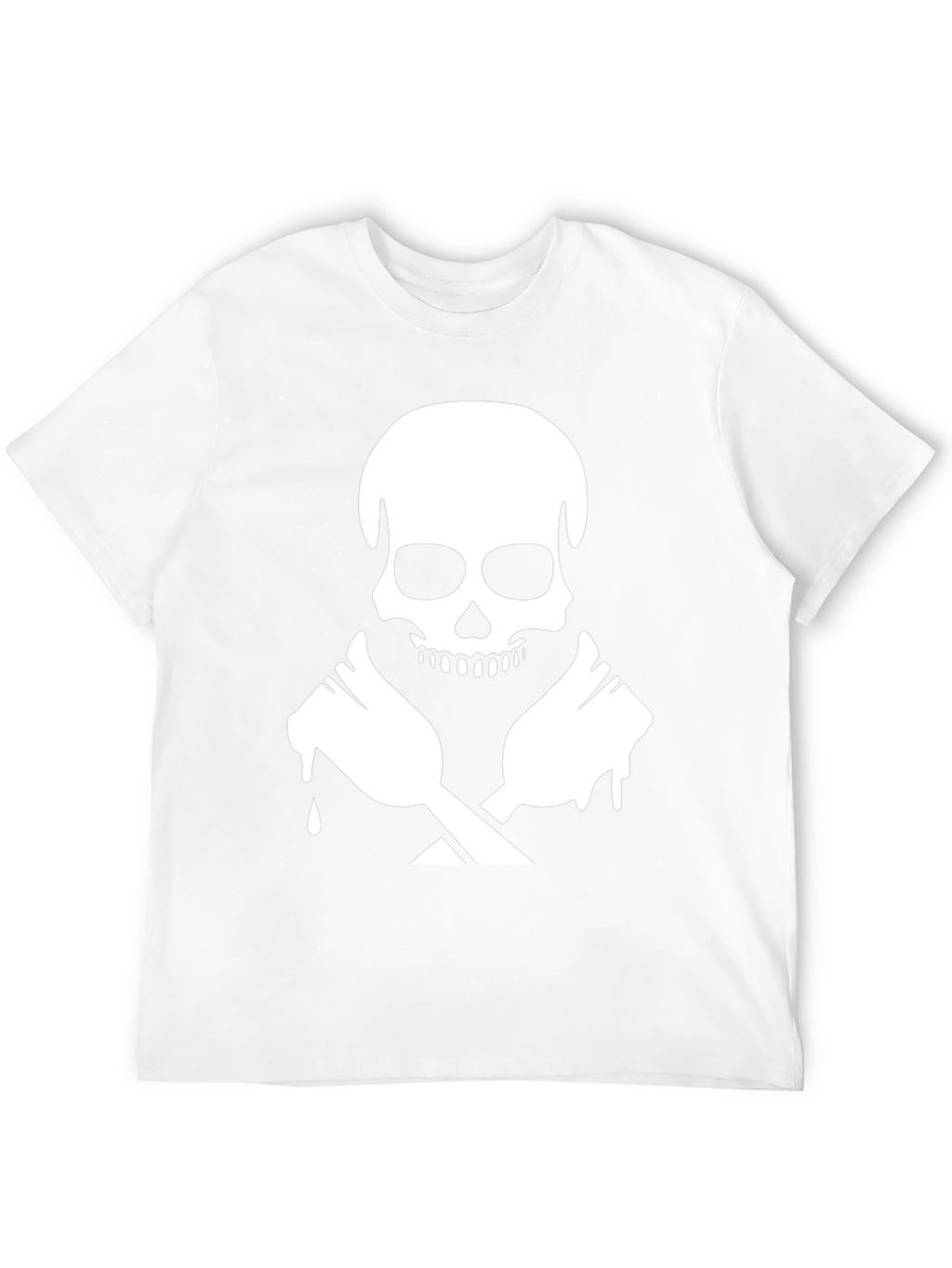 Skull & Crossed Spoons Graphic T-Shirt
