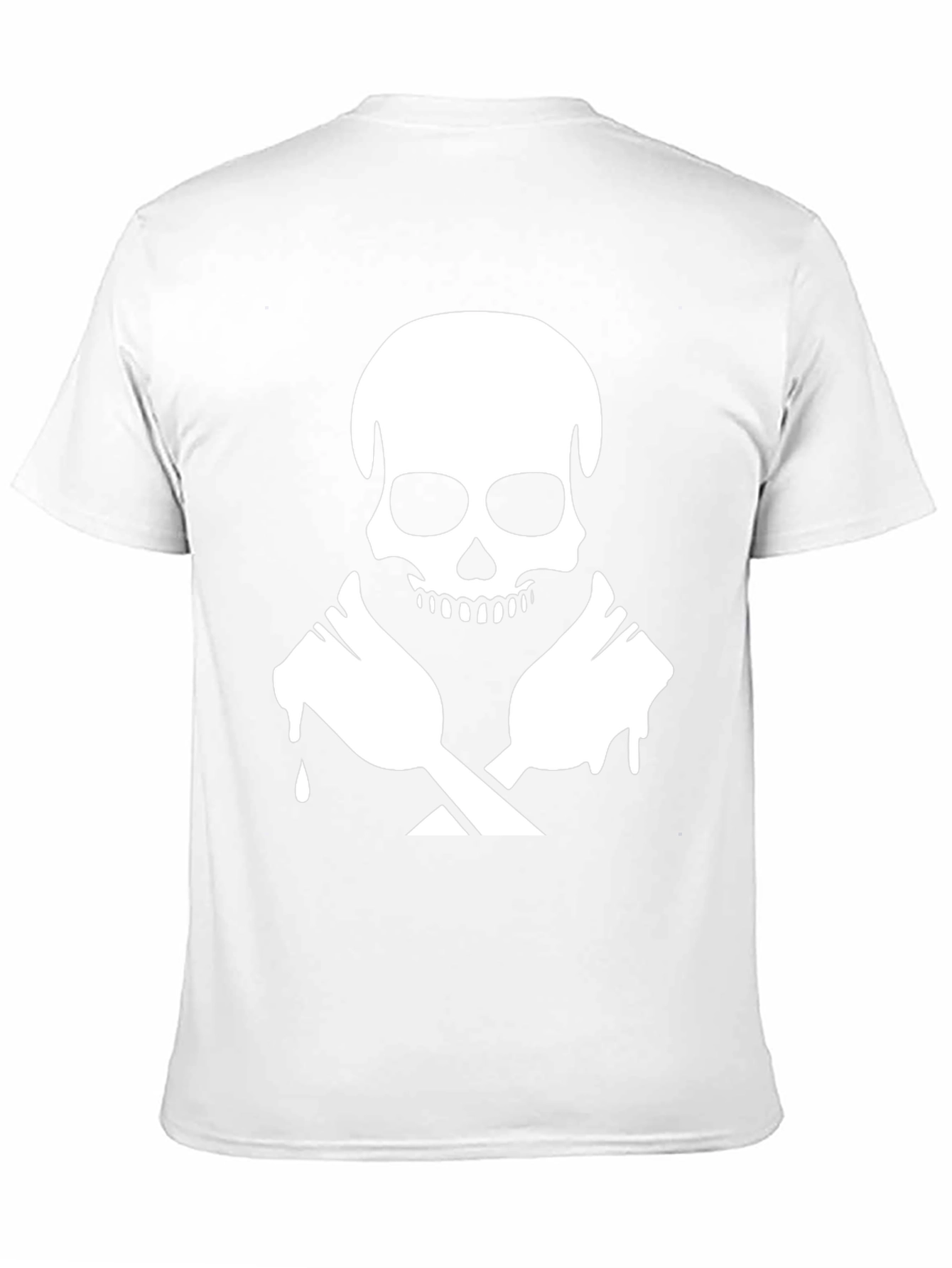 Skull & Crossed Spoons Graphic T-Shirt