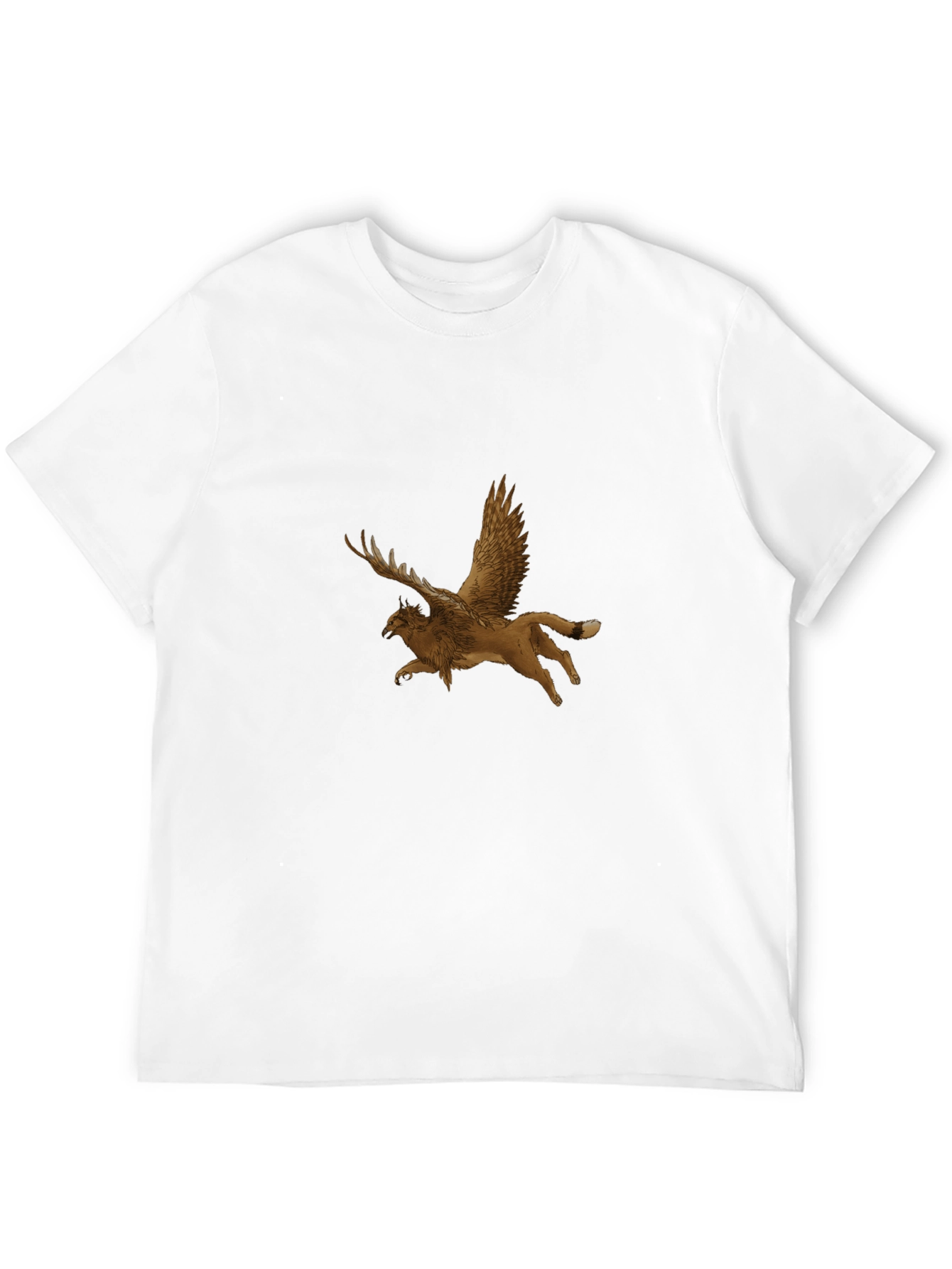 Griffin Graphic Tee - Stylish Black T-Shirt