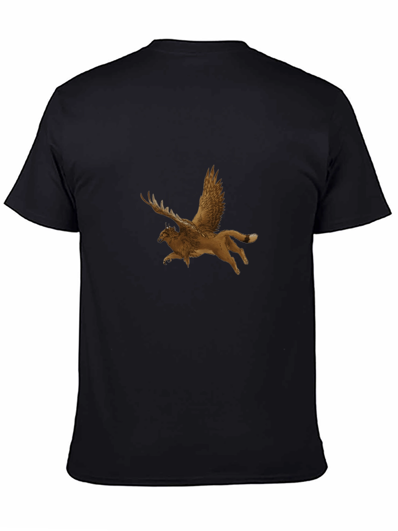 Griffin Graphic Tee - Stylish Black T-Shirt