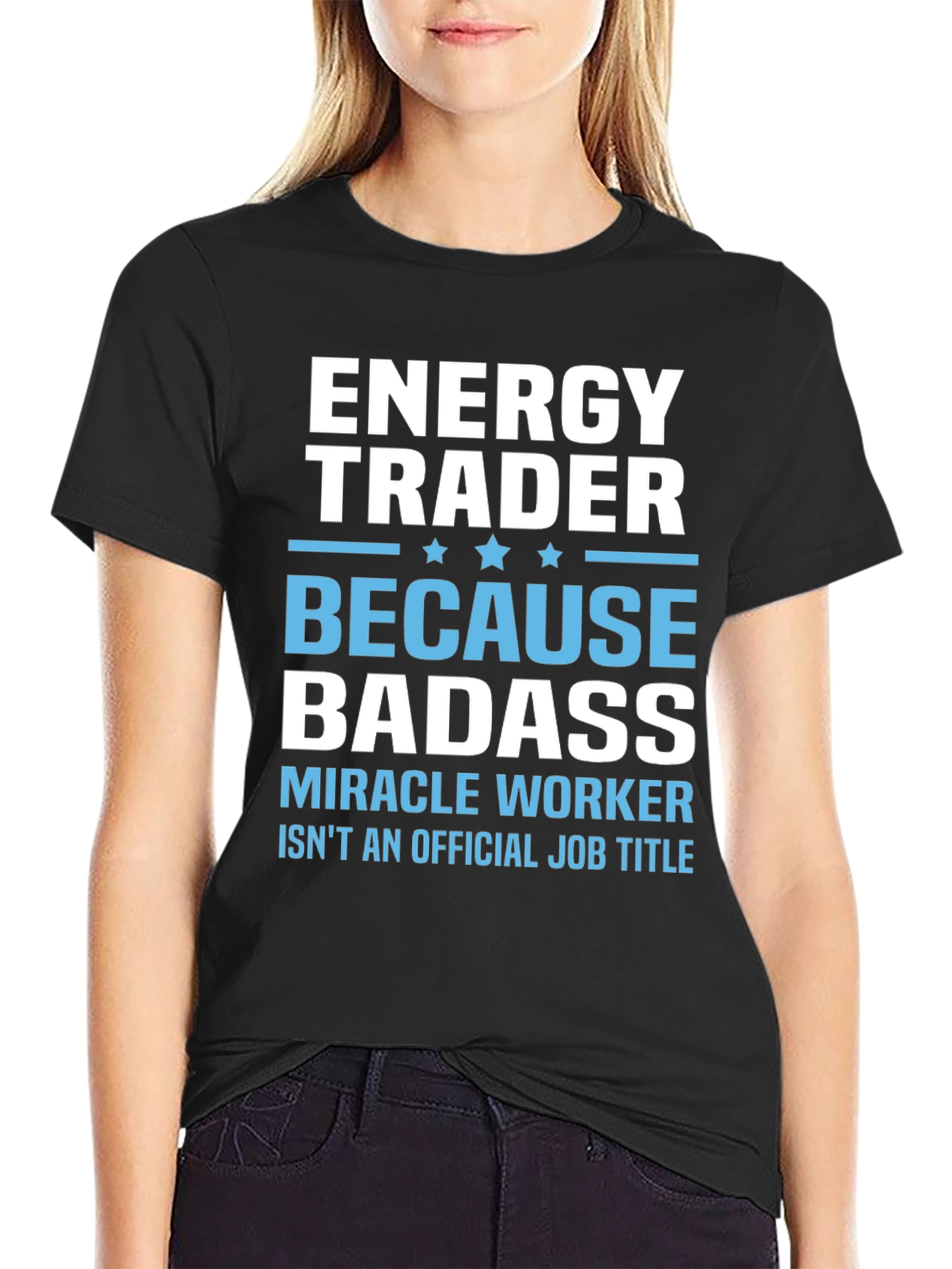 Energy Trader Badass Graphic T-Shirt
