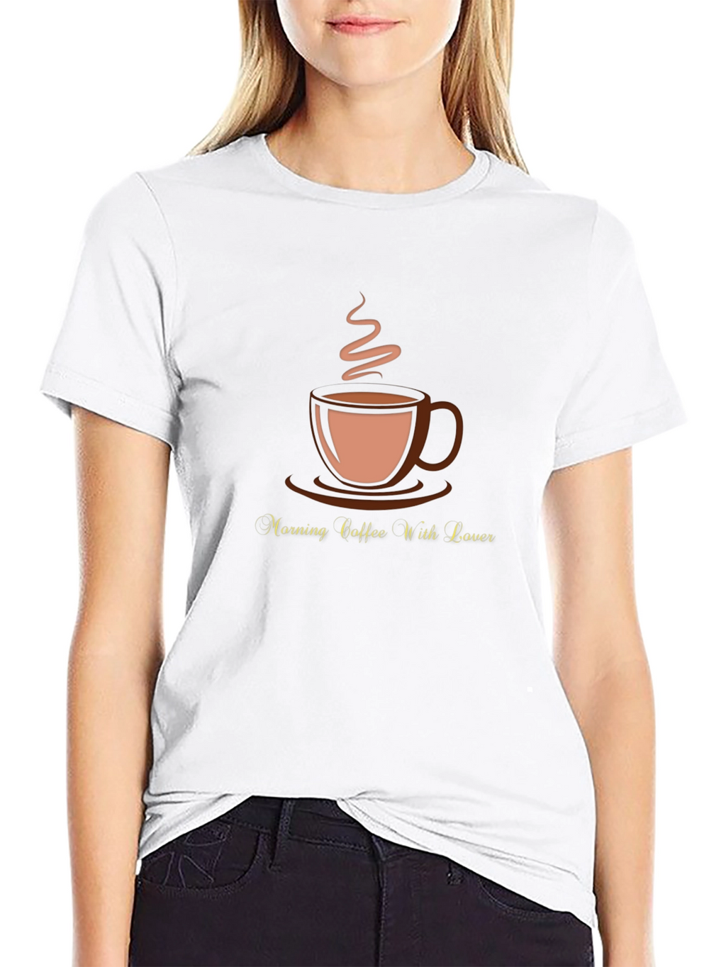 Coffee Lovers Black Graphic Tee