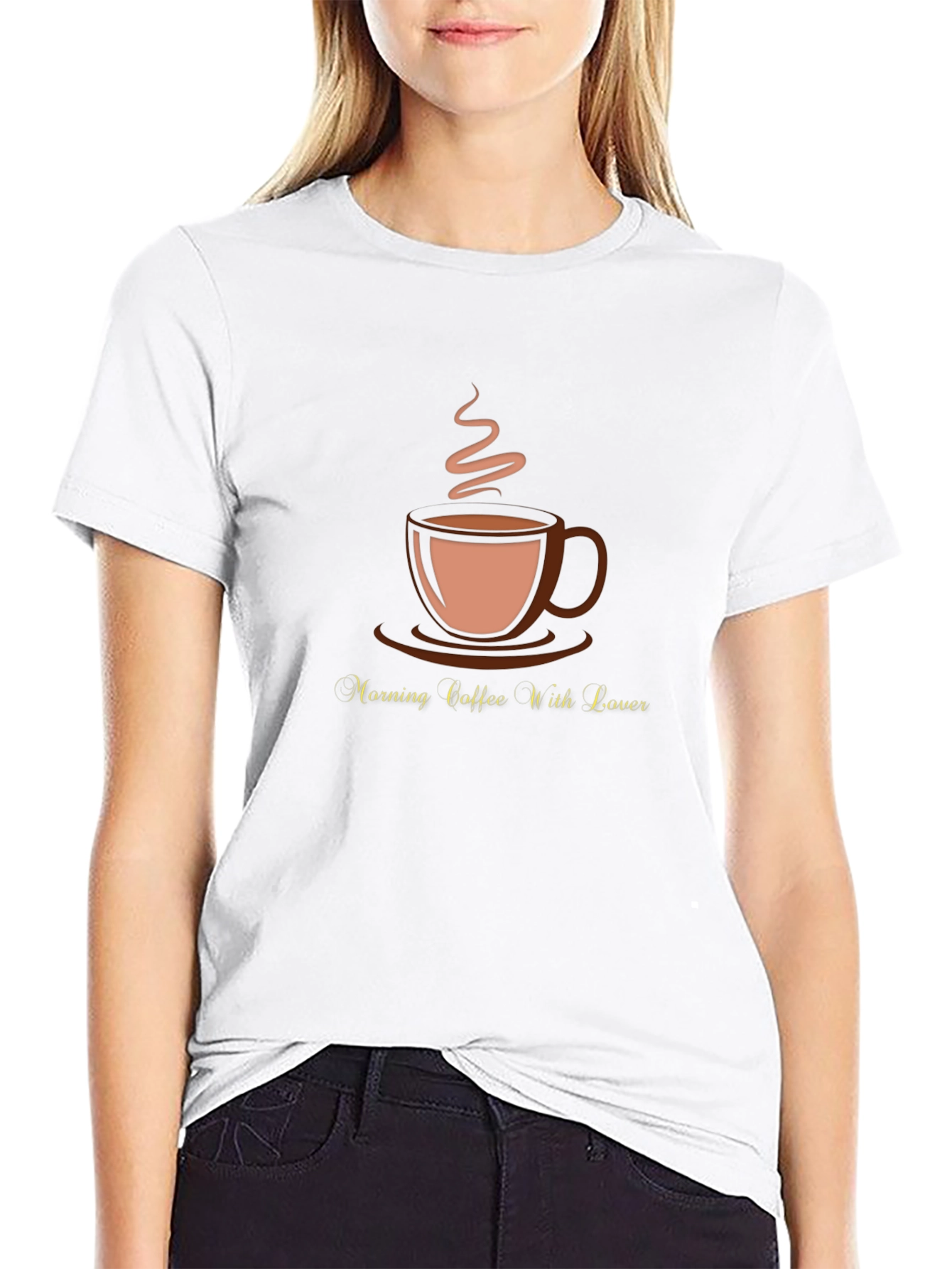 Coffee Lovers Black Graphic Tee