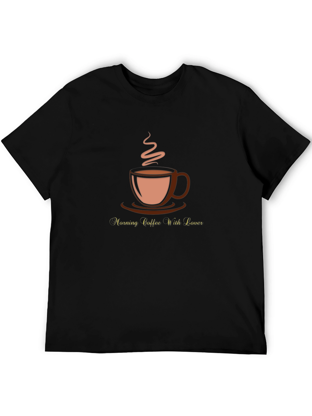 Coffee Lovers Black Graphic Tee