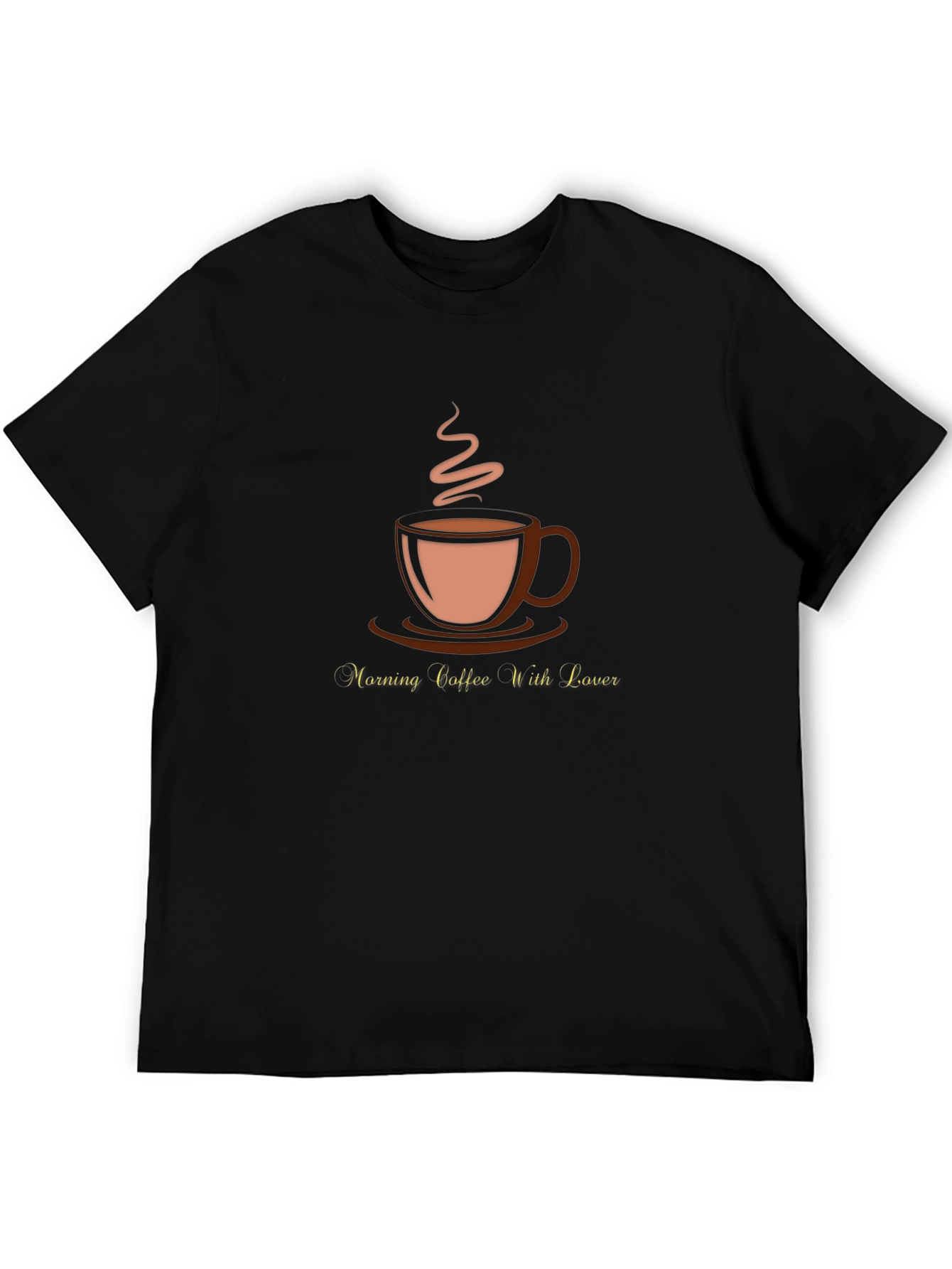 Coffee Lovers Black Graphic Tee