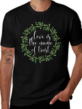 Love is Trust Black T-Shirt