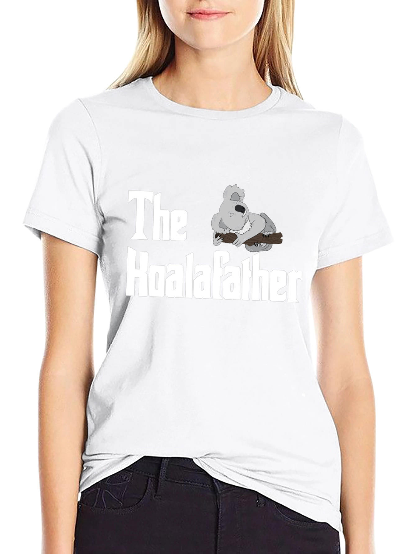 The Koalafather Graphic T-Shirt - Black