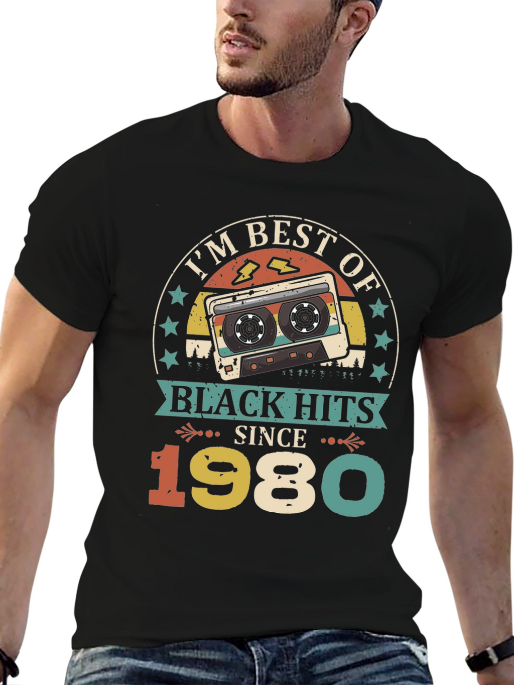 Best of Black Hits Since 1980 Graphic Tee