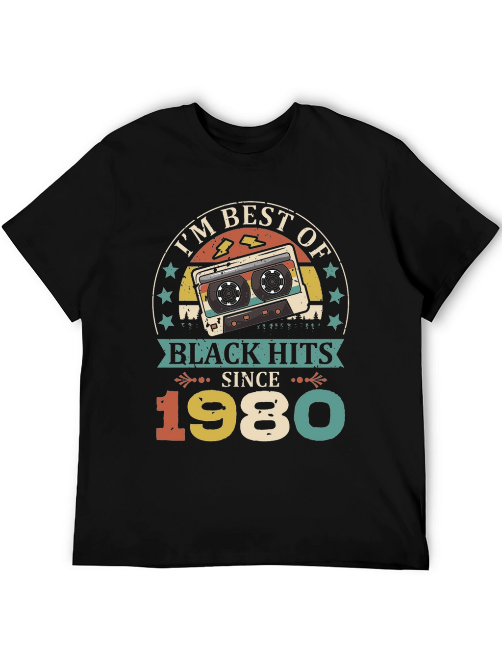 Best of Black Hits Since 1980 Graphic Tee