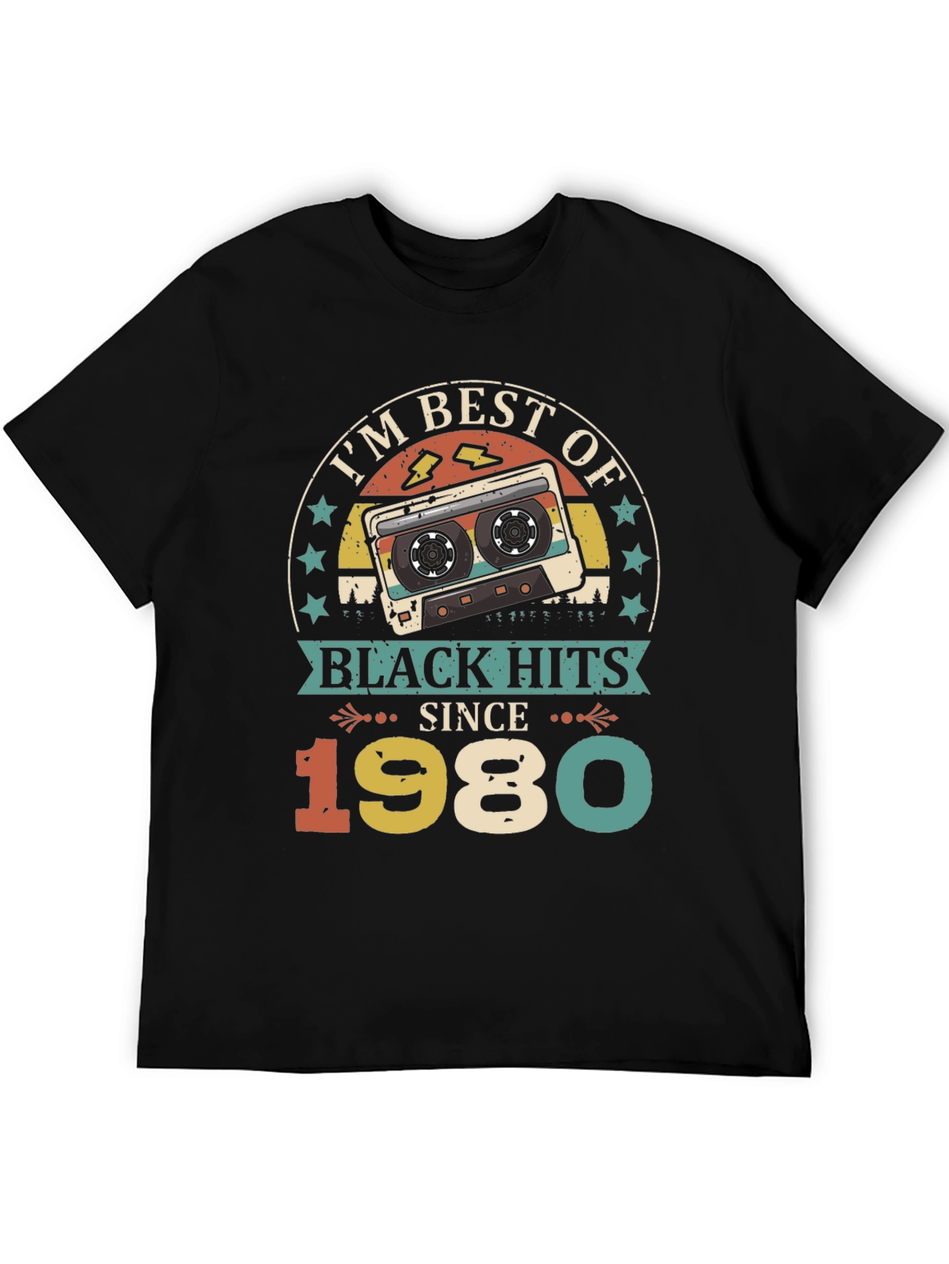 Best of Black Hits Since 1980 Graphic Tee