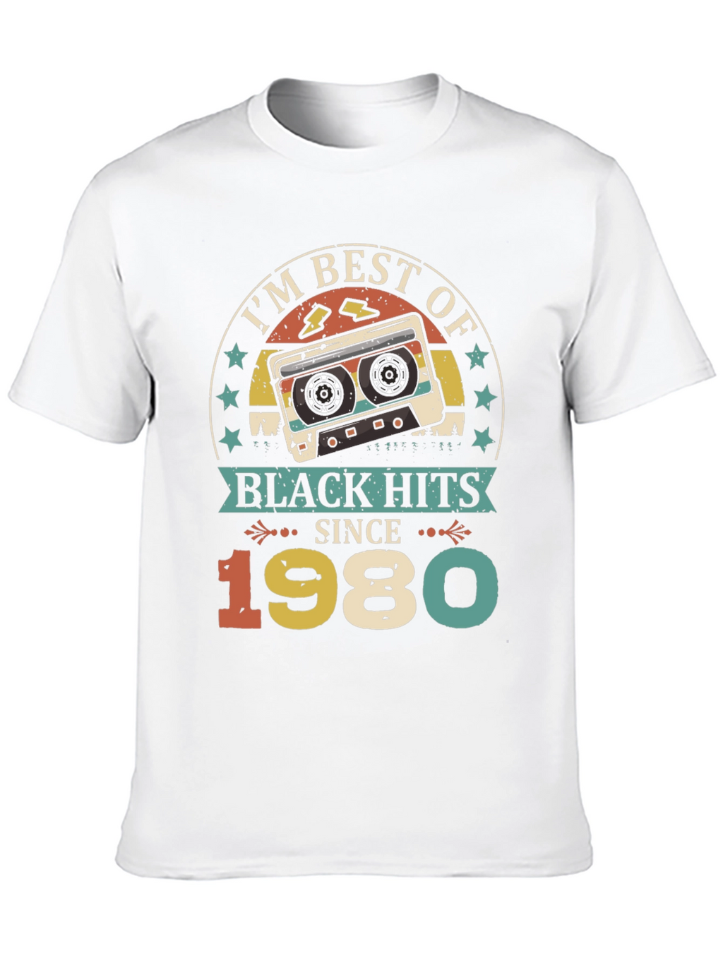 Best of Black Hits Since 1980 Graphic Tee