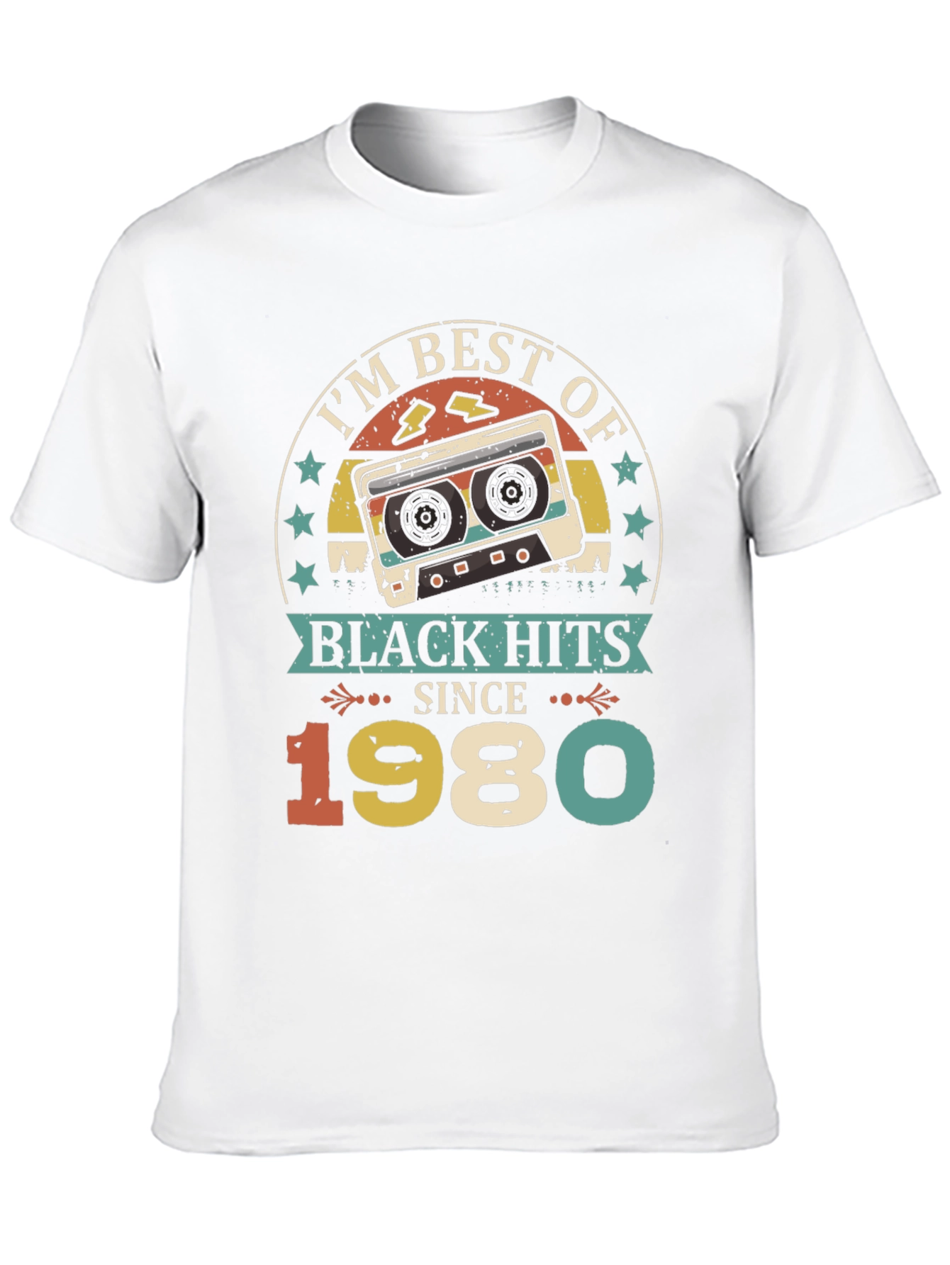 Best of Black Hits Since 1980 Graphic Tee